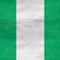 Nigeria Flag Distressed Surface Headphones Skin